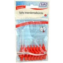 TePe Normal Interdental Brushes 0.5 mm 8 pcs