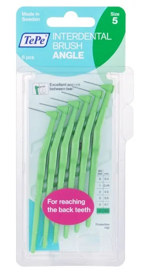 TePe Angle Interdental Brushes 0.8 mm 6 pcs