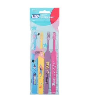 TePe Kids Select Compact Extra Soft Toothbrush 4 pcs