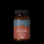 Terranova Health Organic Freeze-Dried Cranberries 300 mg (50 Capsules) - With Antioxidants