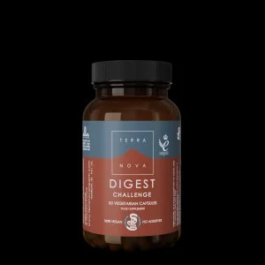 Terranova Health Digest Challenge (50 capsules) - enriched with ginger and cardamom