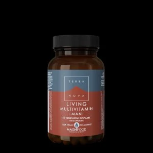 Terranova Health Living Multivitamin Man (50 capsules) - for men's specific needs