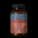 Terranova Health Vitamin C 250 mg Complex 50 Capsules - in the form of mineral ascorbates
