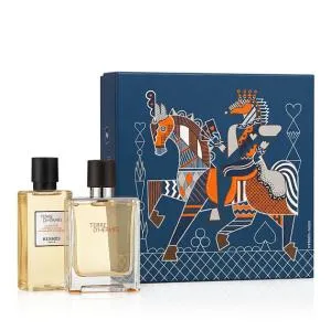Hermes Terre D'Hermès Eau de Toilette for Men 50 ml + Shower Gel
