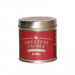 The Greatest Candle in the World Scented candle in a tin (200 g) - wood and spices