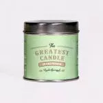 The Greatest Candle in the World Scented candle in a tin (200 g) - apple