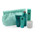 The Ritual of Karma gift set shower gel 200 ml + body cream 150 ml + scented candle 140 g + fragrance sticks 70 ml + hand cream