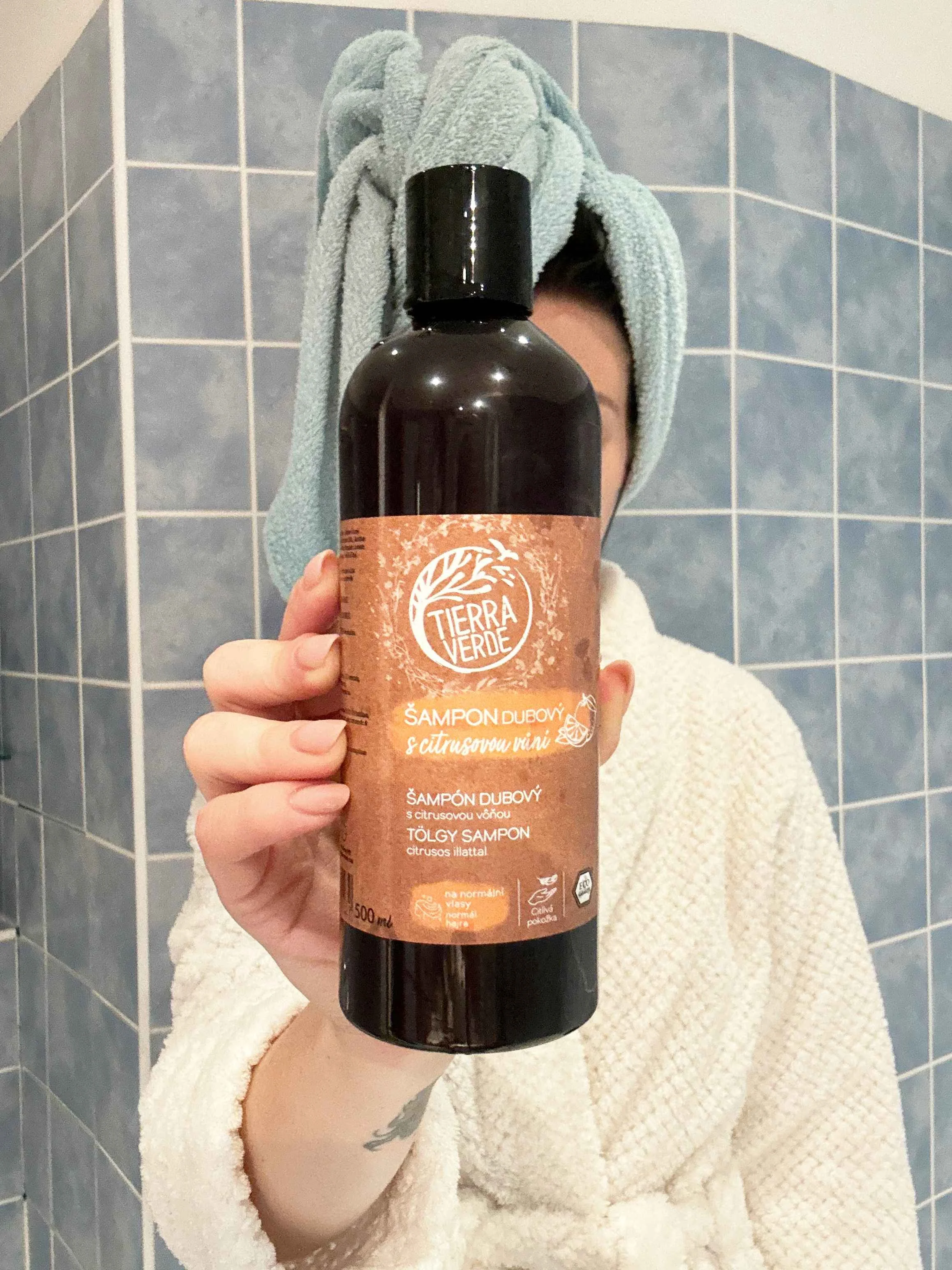 Tierra Verde Oak Shampoo with Citrus Scent 300 ml - for the Whole Family