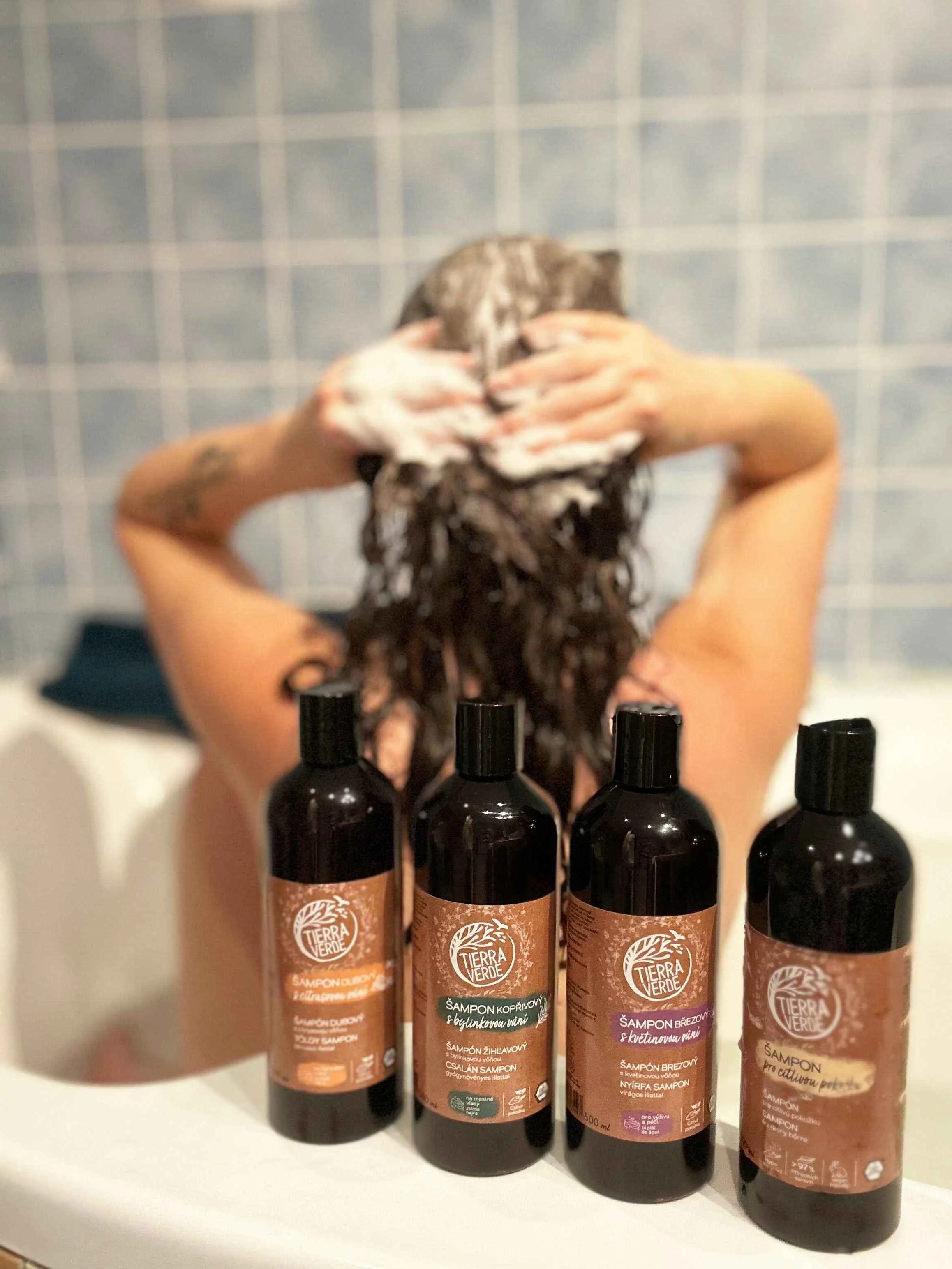 Tierra Verde Oak Shampoo with Citrus Scent 300 ml - for the Whole Family
