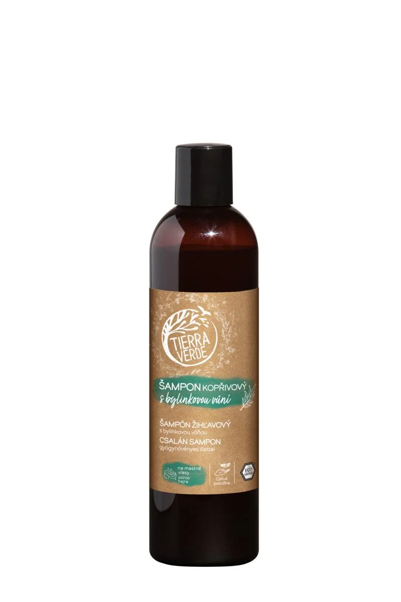 Tierra Verde Nettle Shampoo with Herbal Fragrance 300 ml - for Oily Hair