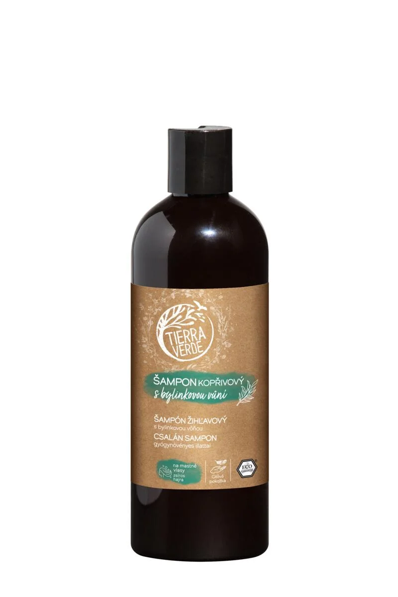 Tierra Verde Nettle Shampoo with Herbal Fragrance 300 ml - for Oily Hair