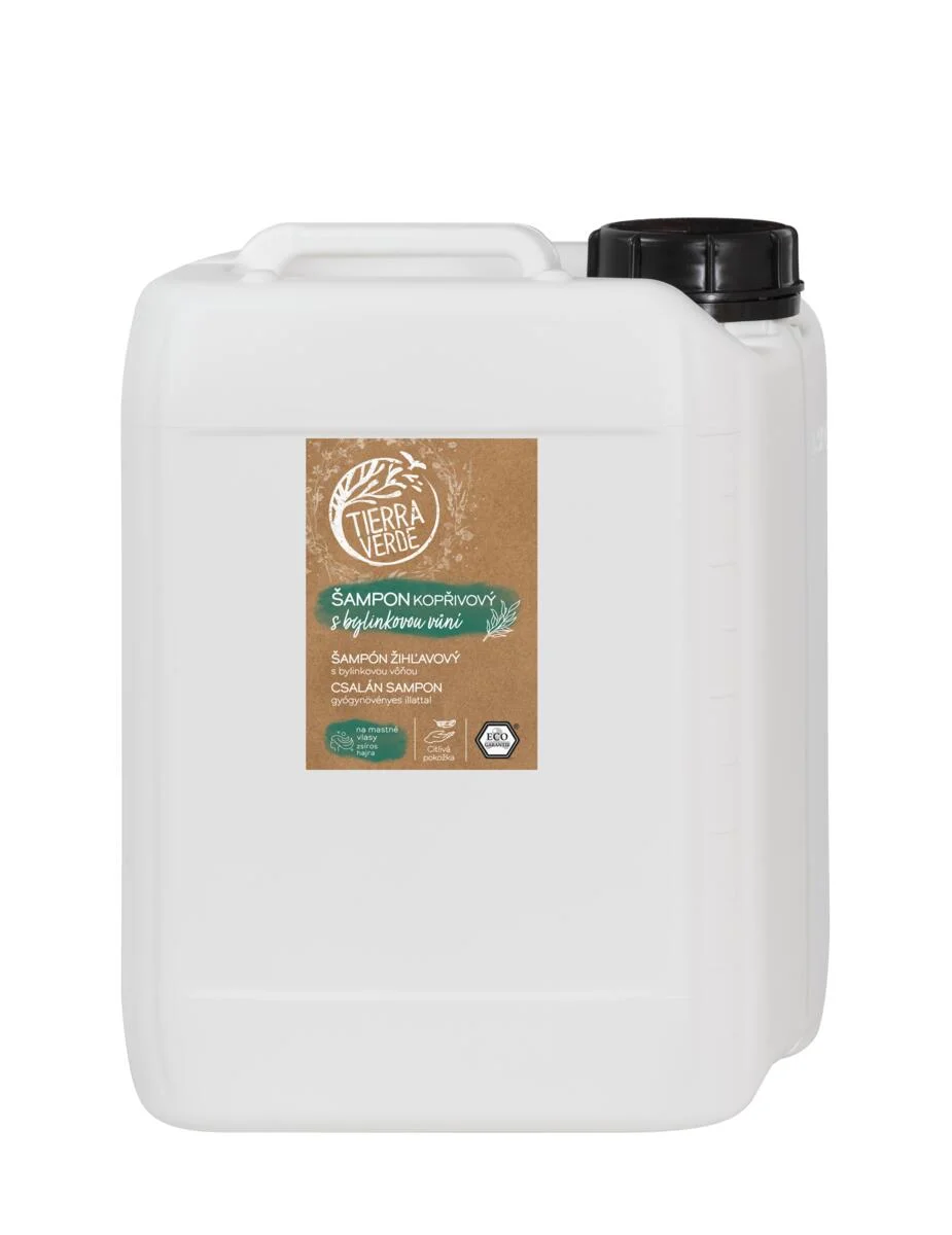 Tierra Verde Nettle Shampoo with Herbal Fragrance 300 ml - for Oily Hair