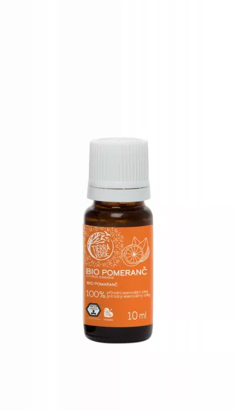 Tierra Verde Orange essential oil BIO (10 ml) - mood enhancer