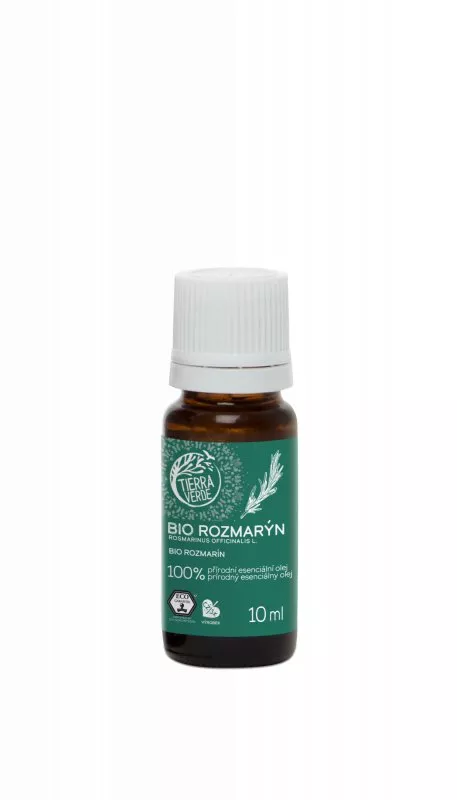 Tierra Verde Rosemary essential oil BIO (10 ml) - vitality booster