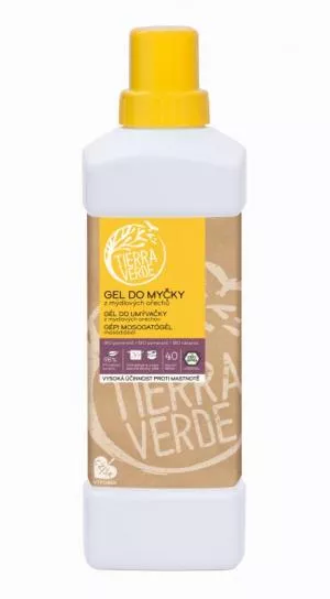 Tierra Verde Dishwasher gel - INNOVACE (1 l) - from soap nuts in organic quality