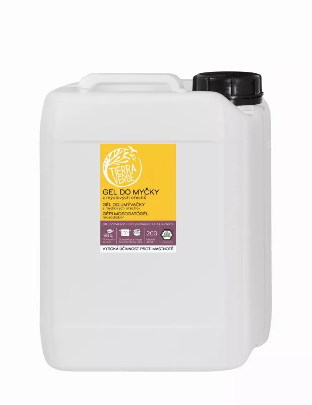 Tierra Verde Dishwasher gel - INNOVACE (5 l) - from soap nuts in organic quality