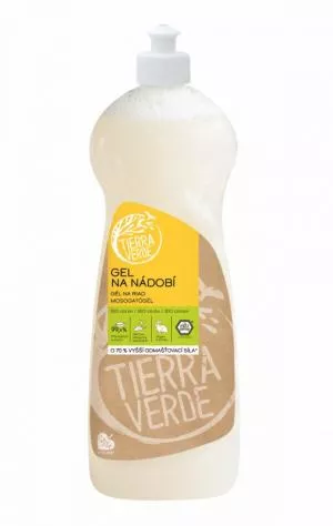 Tierra Verde Dishwashing gel with organic lemon oil (1 l)