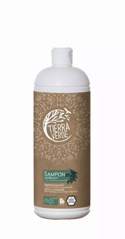 Tierra Verde Nettle shampoo for oily hair with rosemary (1 l)