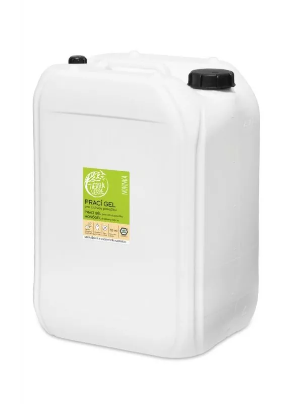 Tierra Verde Laundry gel for sensitive skin (5 l) - ideal for eczema sufferers, allergy sufferers and children