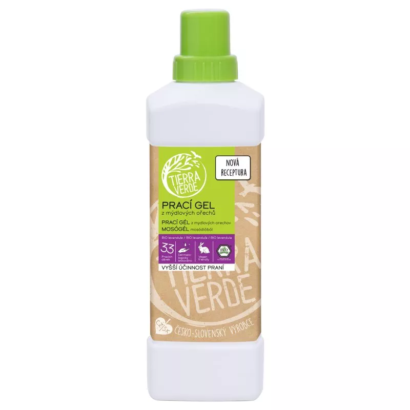 Tierra Verde Laundry gel with organic lavender - INNOVATION (1 l)