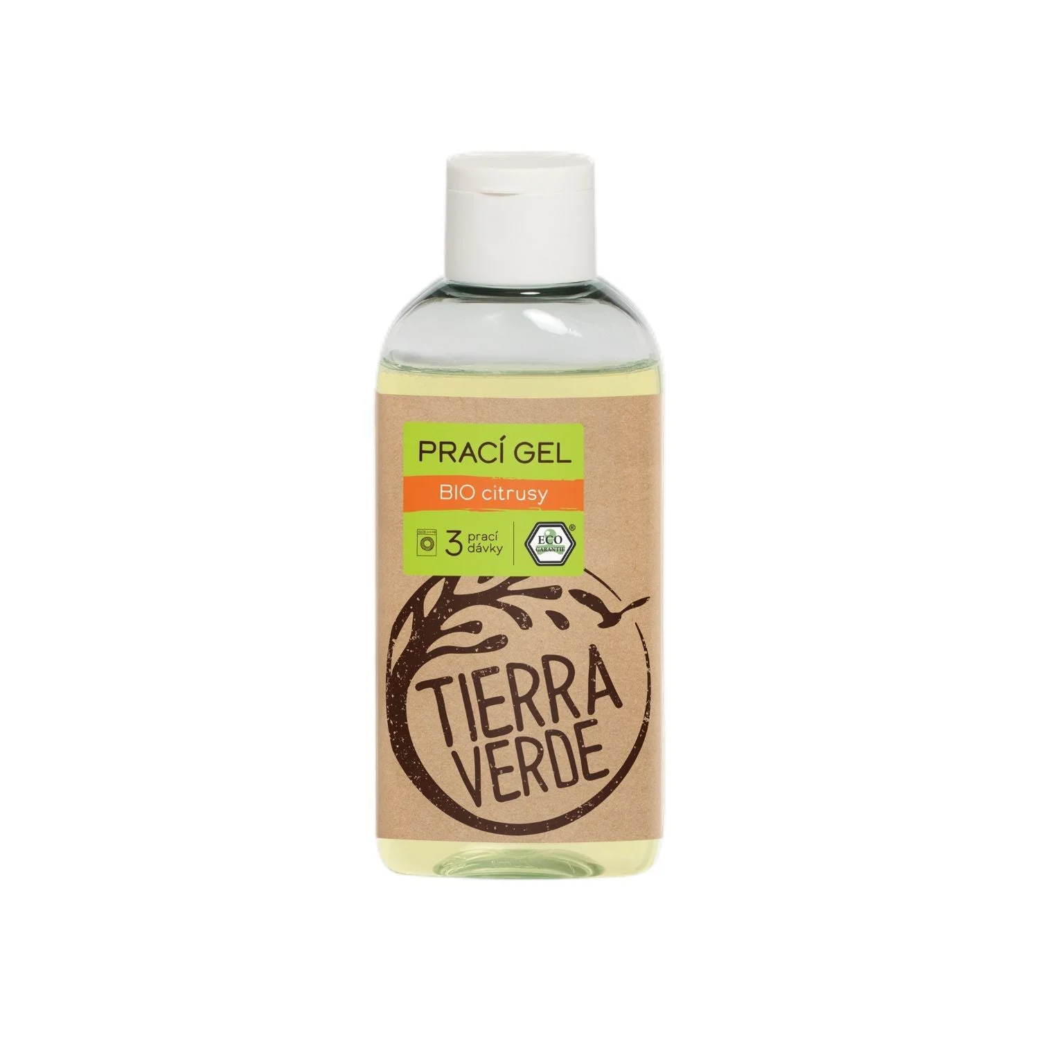 Tierra Verde Laundry Gel with BIO Citrus Scent 100 ml - New Improved Formula