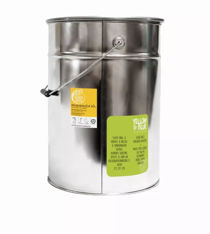 Tierra Verde Dishwasher salt - INNOVATION (bucket 15 kg) - prevents limescale build-up