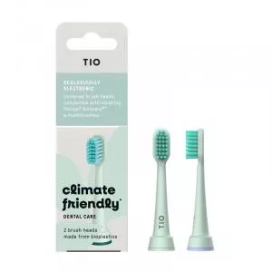 TIO SONIK Replacement head for el. sonic toothbrush (2 pcs) - compatible with philips sonicare® toothbrush models