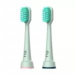 TIO SONIK Replacement head for el. sonic toothbrush (2 pcs) - compatible with philips sonicare® toothbrush models