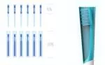 TIO Toothbrush (medium) - turquoise green - made from plants