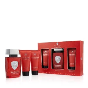 Tonino Lamborghini Sportivo Eau de Toilette for Men 125 ml + Aftershave Balm 100 ml + Shower Gel