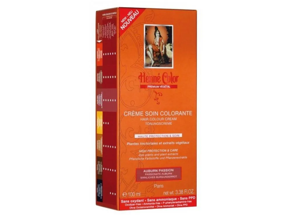 Henné Color Tinted hair dressing with high protection and care Premium 100ml Bordeaux