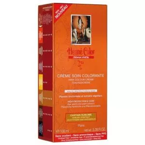 Henné Color Tinting hair dressing with high protection and care Premium 100ml Chestnut