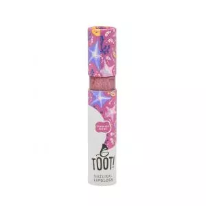 TOOT! Natural lip gloss purple-pink - Starfish Shine (5.5 ml) - suitable for sensitive and allergic lips