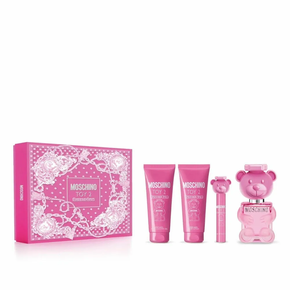 Toy 2 Bubble Gum gift set 100 ml + body lotion 100 ml + shower gel 100 ml + eau de toilette for women