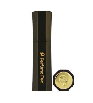Travalo Perfume Pod Flora refillable perfume atomizer 5 ml Black