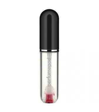 Perfume Pod Pure refillable perfume atomizer Black 5 ml 5 ml Black