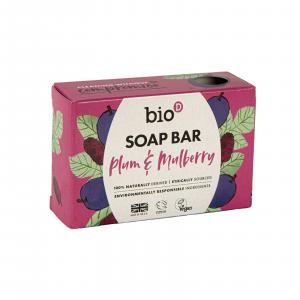Solid soap plum and mulberry