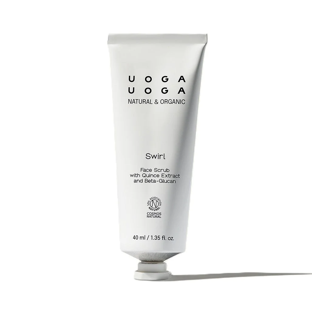 Uoga Uoga Gentle Facial Exfoliator with Quince Extract Swirl (40 ml) - also suitable for sensitive skin
