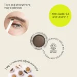 Uoga Uoga Creamy Brow Pomade (2.5 ml) 797 Pebbles & Salt - Blonde - 3 shades for fuller-looking brows
