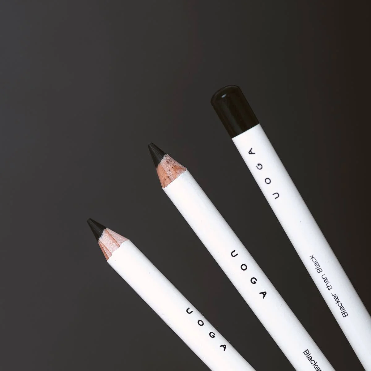 Uoga Uoga Organic Soft Eyeliner Pencil 850 Blacker than Black - Black - 4 shades for every look