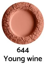 Uoga Uoga Mineral Loose Blush with Amber (5 g) 6435 Peachy - natural cheek enhancement in 3 shades