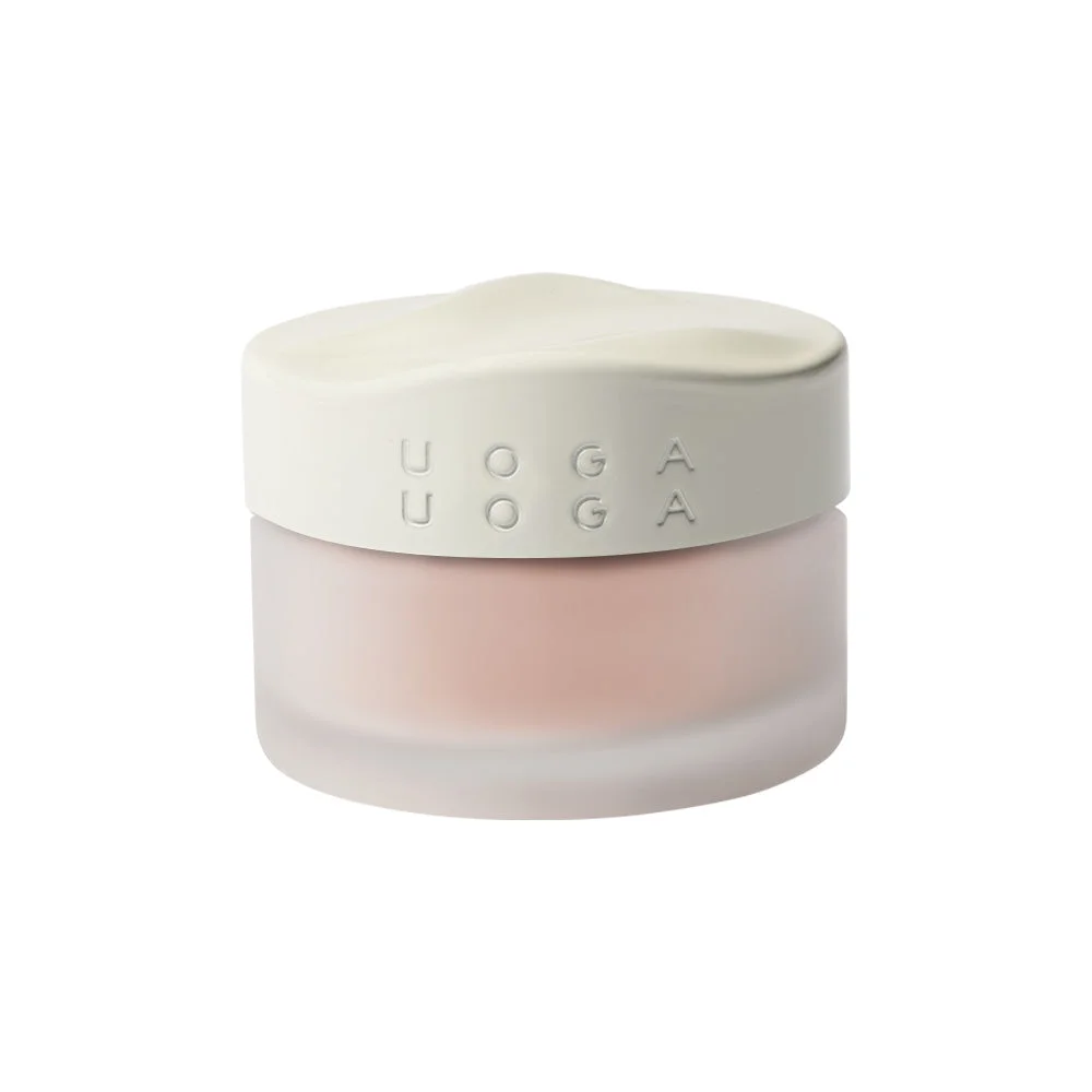 Uoga Uoga Mineral Loose Powder Blush with Amber (5 g) 6445 Young Wine - natural cheek enhancement in 3 shades