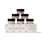 Uoga Uoga Mineral Makeup Tester Set (6 x 0.7 g) Light - 5 Foundations + 1 Blush According to Skin Tone