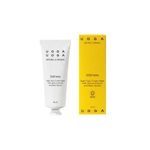 Uoga Uoga Nourishing Overnight Facial Mask Stillness BIO (40 ml) - for Intensive Hydration