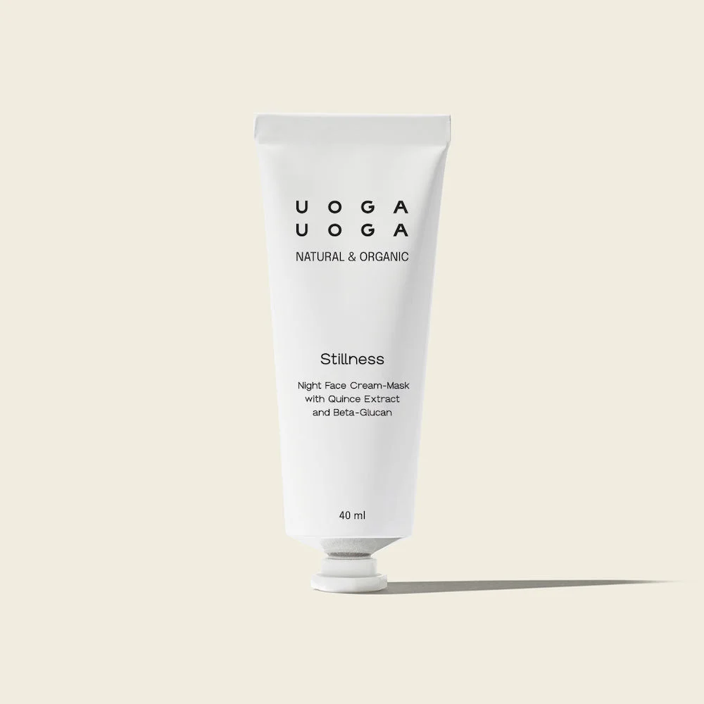 Uoga Uoga Nourishing Overnight Facial Mask Stillness BIO (40 ml) - for Intensive Hydration
