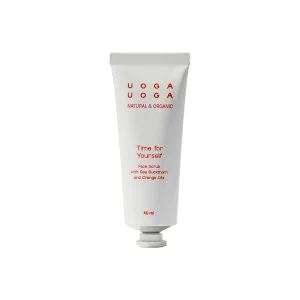 Uoga Uoga Time for Yourself Nourishing Facial Scrub with Sea Buckthorn (40 ml) - with Sweet Orange Oil