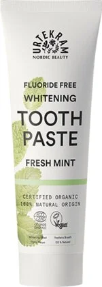 Urtekram Whitening Toothpaste with Organic Mint (75 ml) - with a Fresh Mint Flavour