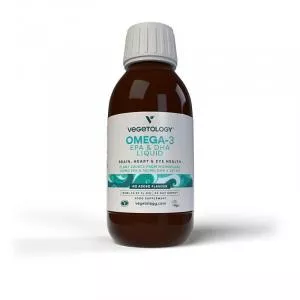 Vegetology Vegetology Opti-3, Omega-3 EPA and DHA with vitamin D3, liquid 150 ml, unflavoured
