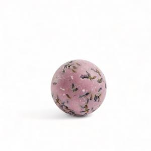 Velvety Bath bomb with jojoba oil - Lavender (50 g)