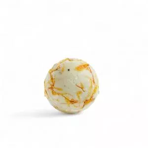 Velvety Bath bomb with macadamia oil - Lime (50 g)